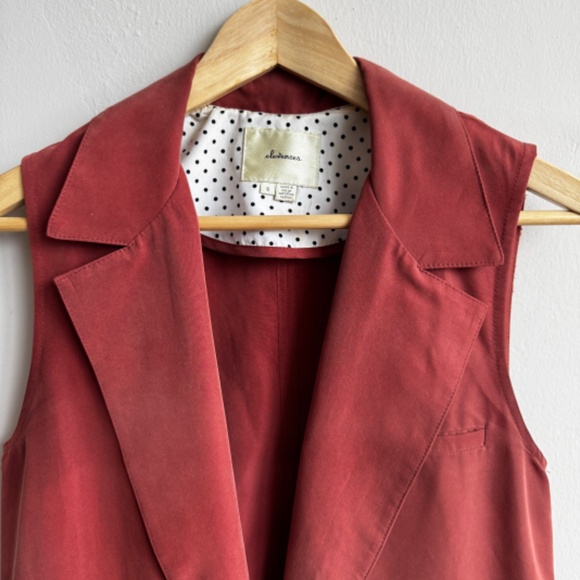 ANTHROPOLOGIE Dusty Rose Vest - Size Small - Picture 3 of 6